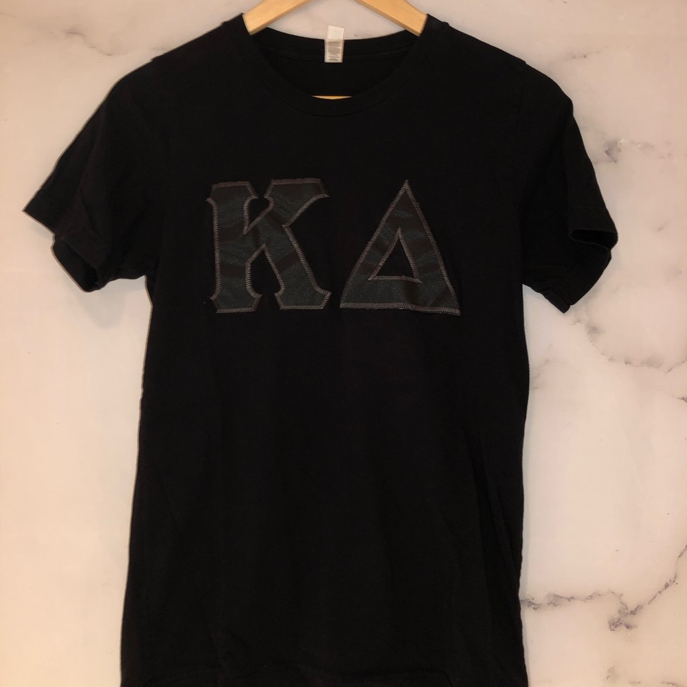 Kappa Delta Black Letter Shirt